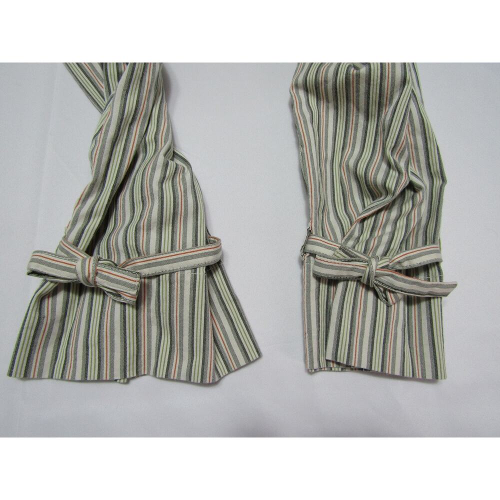 CAbi Striped Ankle Pants - Green and White - Picture 9 of 9